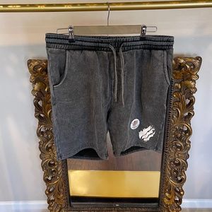 Fire Merch Preston Gray Sweat Shorts Ladies Size L